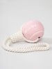 Tennisbold med reb (pink)
