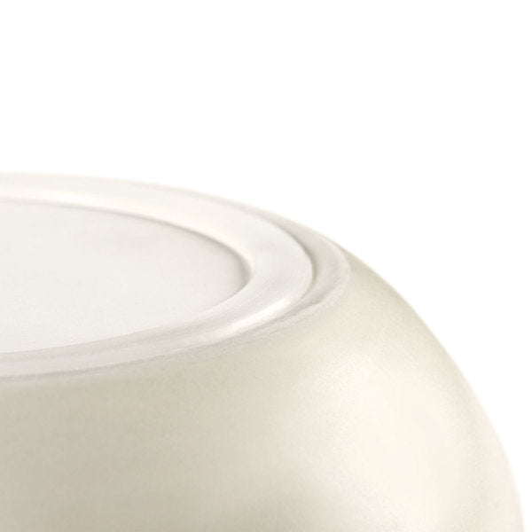 Keramik mad/vandskål (hvid) - Luxvuf.dk