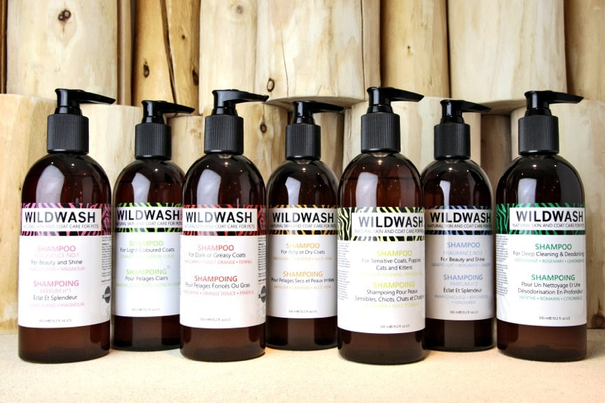 Hundeshampoo WildWash - Beauty & Shine Ylang-Ylang 300ml - Luxvuf.dk