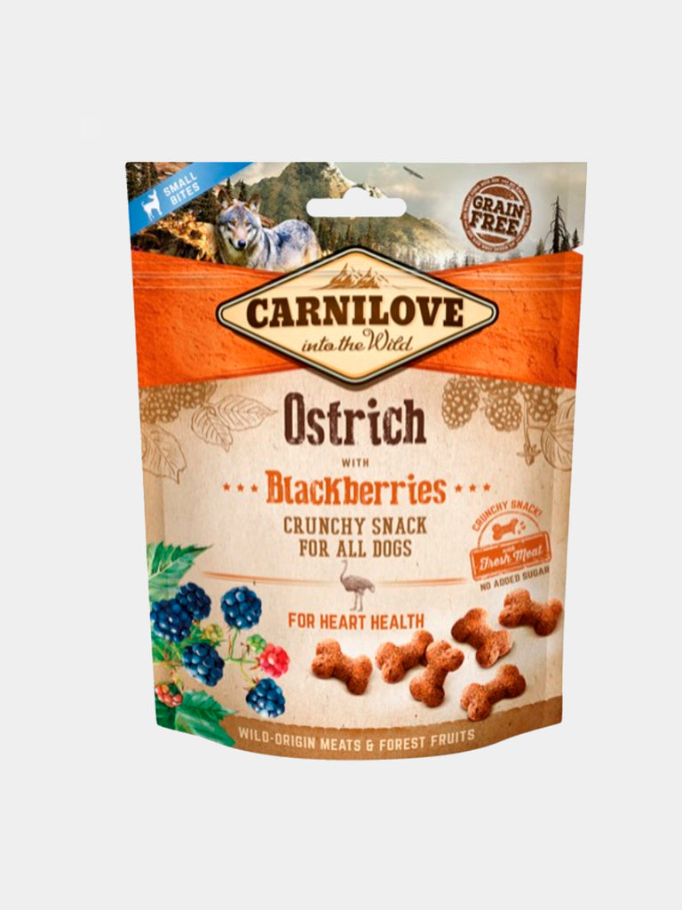 hundesnack med struds